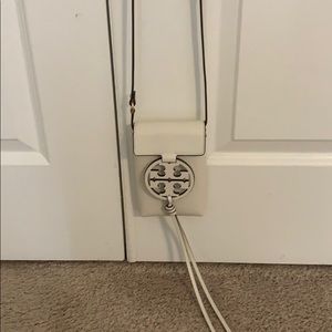 Off white/Cream Tory Burch Phone Miller Crossbody